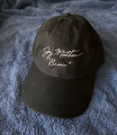 Signature hat in black