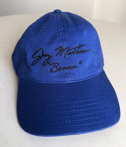 Signature hat in blue